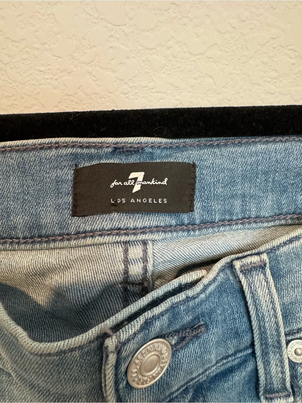 Seven for all Mankind Dojo Wide Leg High Rise Denim Jeans - Picture 5 of 13